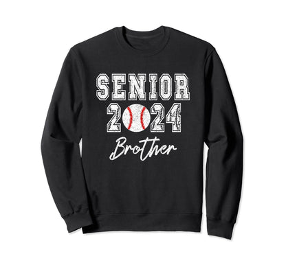 Matching Family Baseball Class 2024 Sweatshirt - Fun Novelty Design Unisex - T-Shirt, Sweatshirt, Hoodie