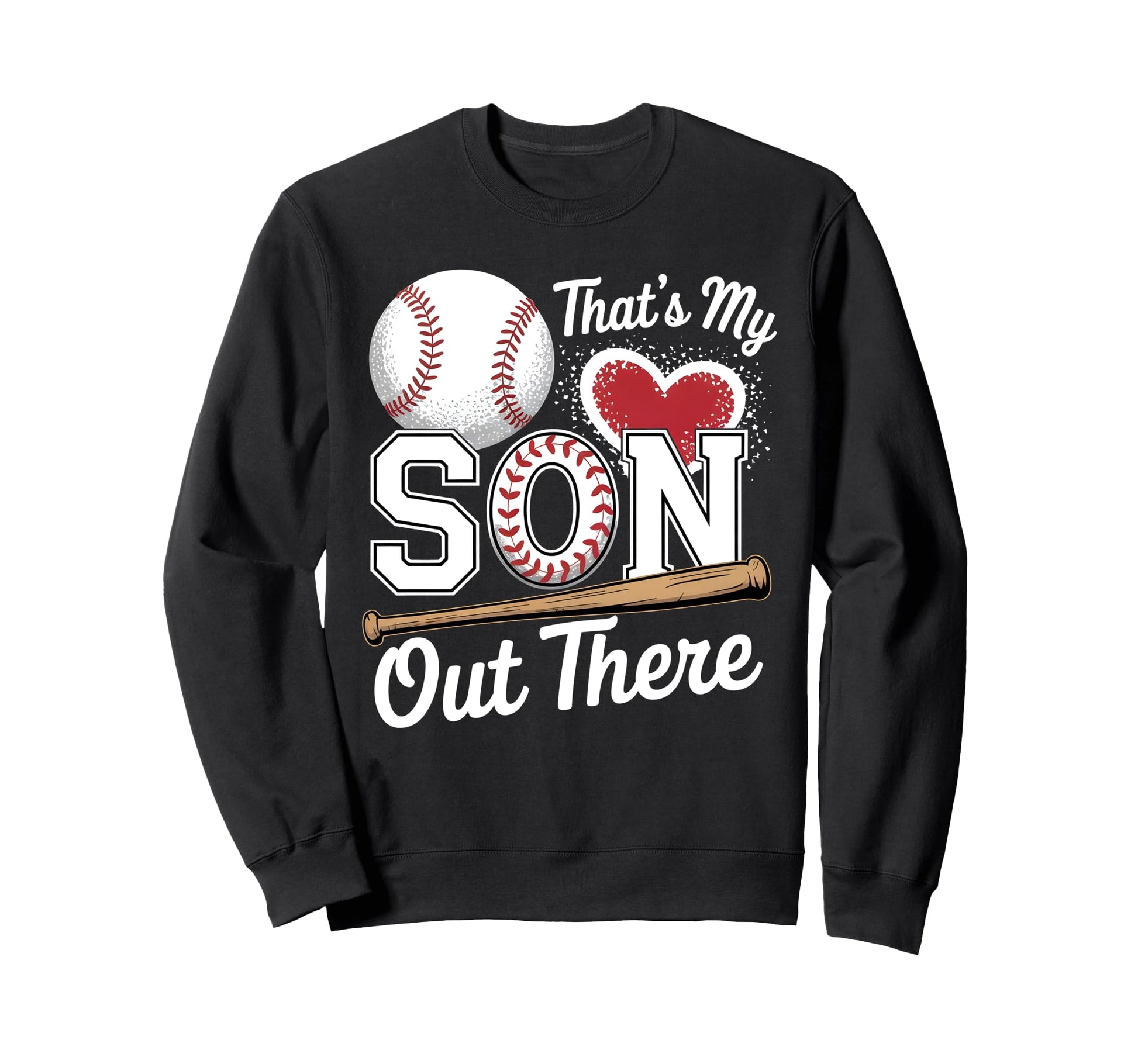 Thats My Son Baseball Grandma Sweatshirt - Streetwear Style for Adults - T-Shirt, Sweatshirt, Hoodie