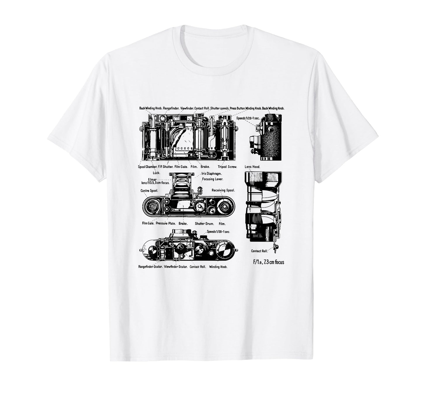 Low Aperture F1 9 Film Camera T-Shirt - Aesthetic Graphic for Adults - T-Shirt, Sweatshirt, Hoodie