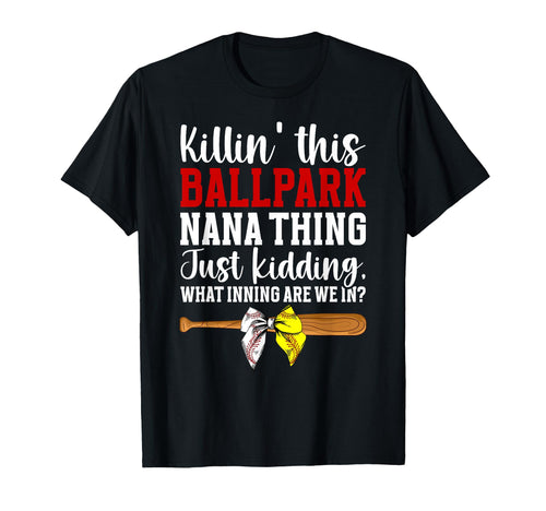 This Ballpark Nana Thing Baseball T-Shirt - Minimalist Print Men Women - T-Shirt, Sweatshirt, Hoodie