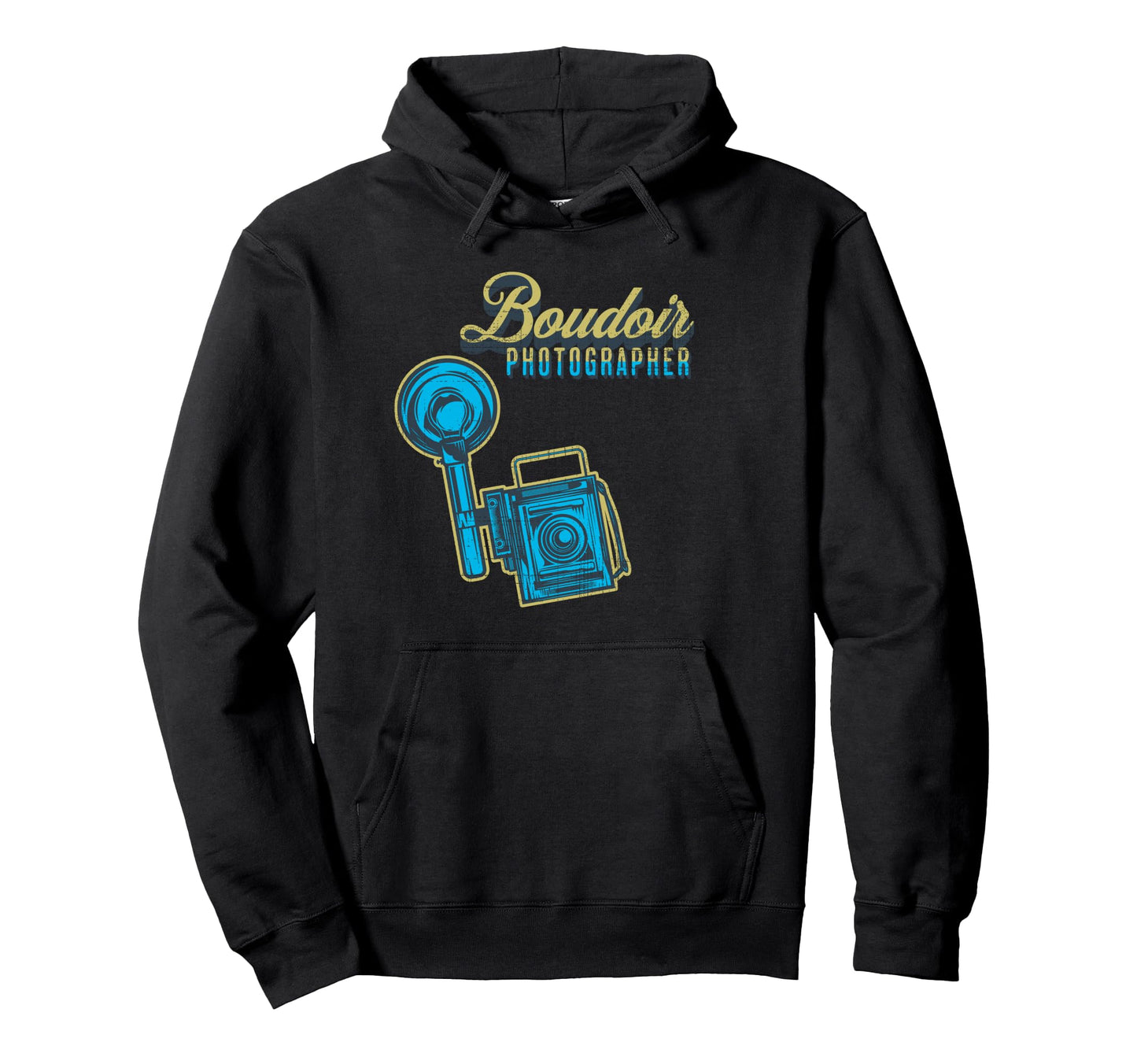 Funny Boudoir Photographer Camera Hoodie - Aesthetic Graphic for Adults - T-Shirt, Sweatshirt, Hoodie