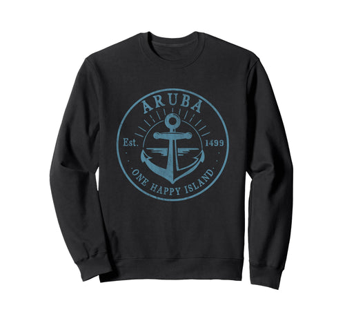 Varsity Aruba Sweatshirt - Aesthetic Graphic Men Women - T-Shirt, Sweatshirt, Hoodie