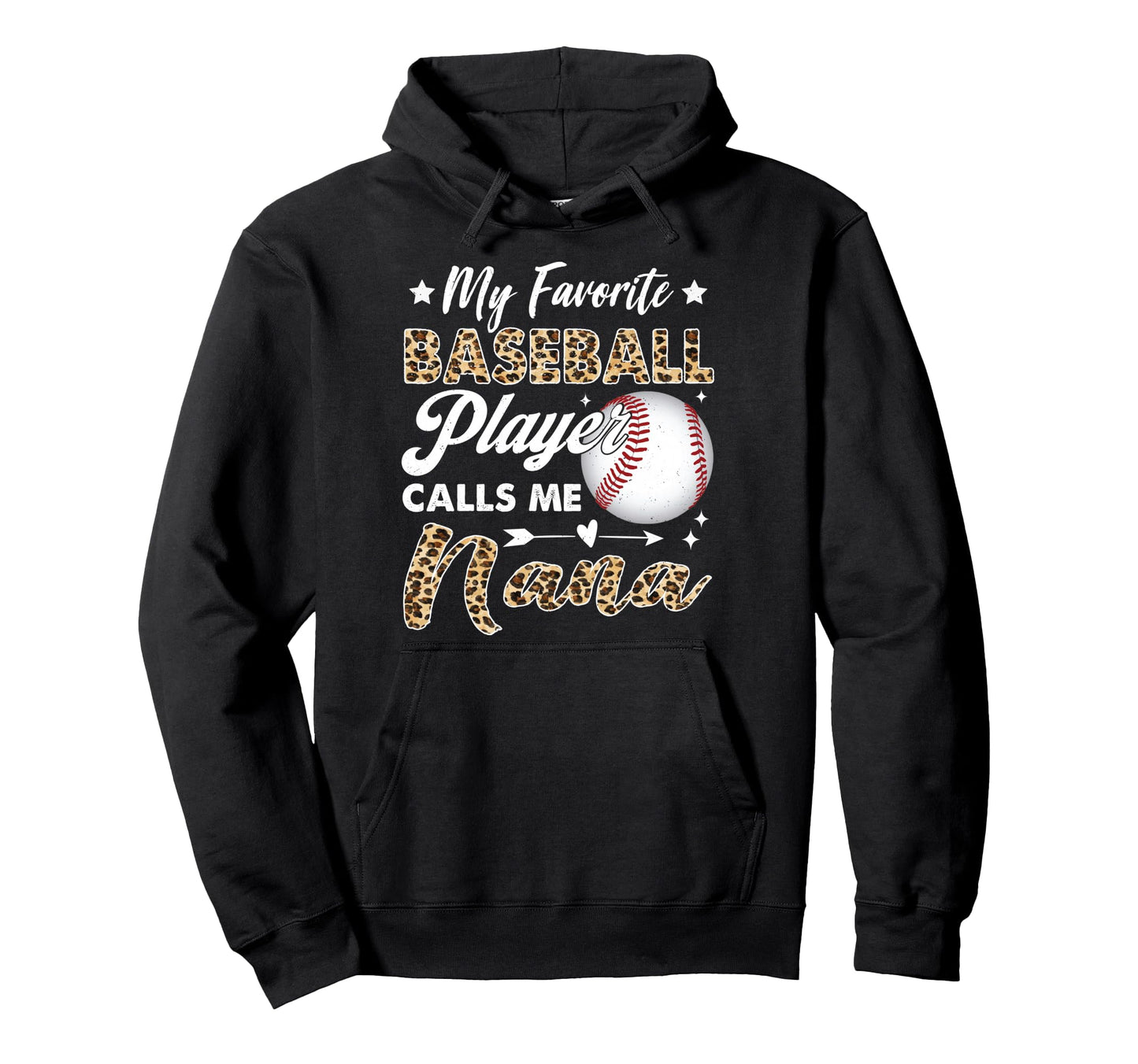 My Favorite Baseball Player Calls Me Hoodie - Novelty Apparel for Adults - T-Shirt, Sweatshirt, Hoodie