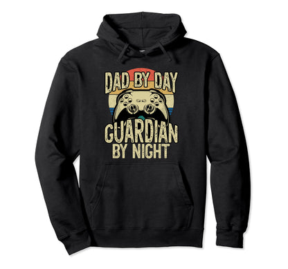 Fathers Day Retrogaming Video Gamer Hoodie - Novelty Apparel for Adults - T-Shirt, Sweatshirt, Hoodie