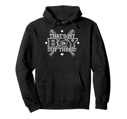 Baseball Mom Dad Thats My Proud Parent Hoodie - Unique Graphic Unisex - T-Shirt, Sweatshirt, Hoodie