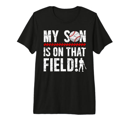 Mens That Field Baseball Dad Baseball T-Shirt - Graphic Print Men Women - T-Shirt, Sweatshirt, Hoodie