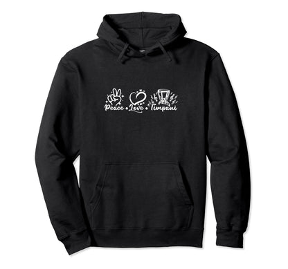 Drawn Timpani Drumming Timpanist Sweatshirt - Aesthetic Graphic for Adults - T-Shirt, Sweatshirt, Hoodie