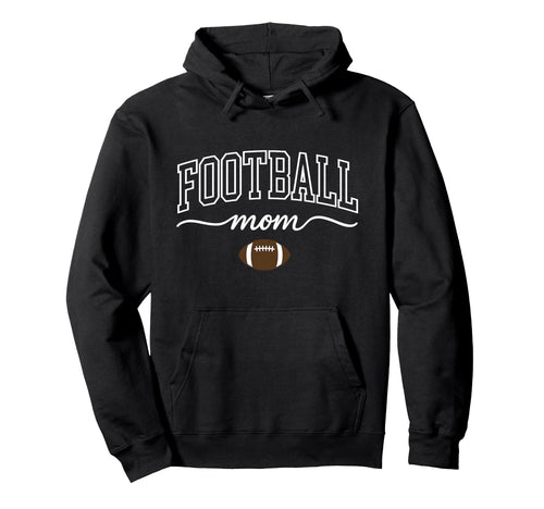 Football Mom Game Day Support Wear Team Hoodie - Minimalist Print Unisex - T-Shirt, Sweatshirt, Hoodie