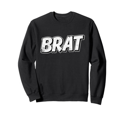 Brat Y2K Aesthetic 90S Punk Star Sweatshirt - Novelty Apparel Unisex - T-Shirt, Sweatshirt, Hoodie