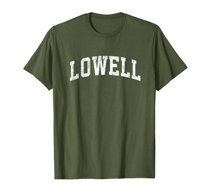 Lowell Massachusetts Ma Varsity Sports T-Shirt - Streetwear Style Unisex - T-Shirt, Sweatshirt, Hoodie