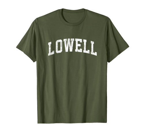 Lowell Massachusetts Ma Varsity Sports T-Shirt - Streetwear Style Unisex - T-Shirt, Sweatshirt, Hoodie