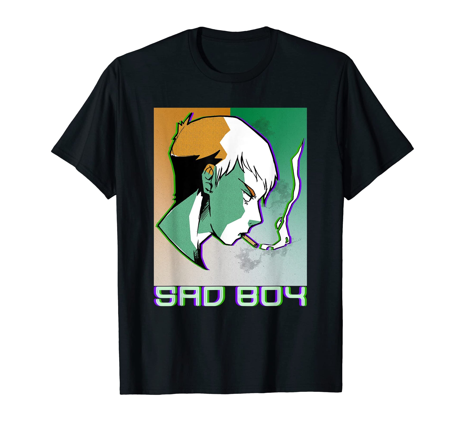 Japanese Vaporwave Sad Anime Aesthetics T-Shirt - Novelty Apparel Unisex - T-Shirt, Sweatshirt, Hoodie
