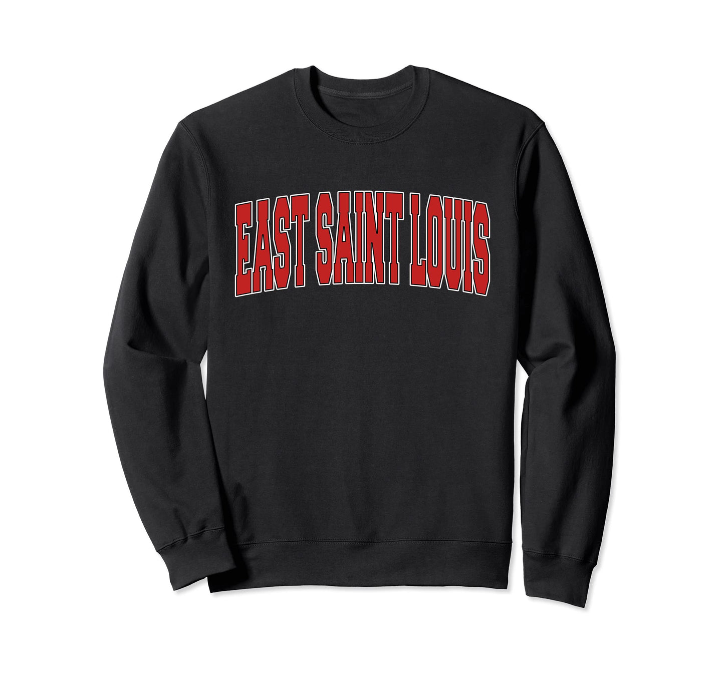 East Saint Louis Il Illinois Sweatshirt - Trendy Graphic for Adults - T-Shirt, Sweatshirt, Hoodie