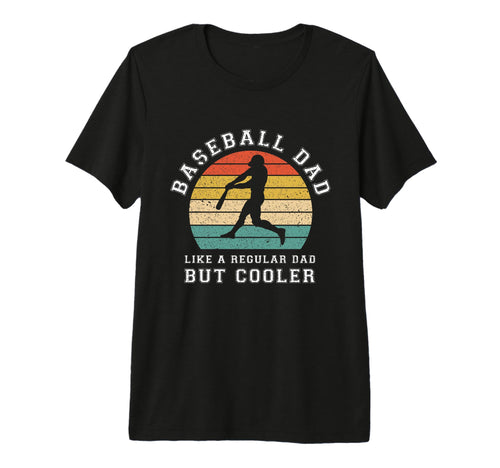 Baseball Dad Daddy Papa Fathers Day T-Shirt - Streetwear Style Men Women - T-Shirt, Sweatshirt, Hoodie