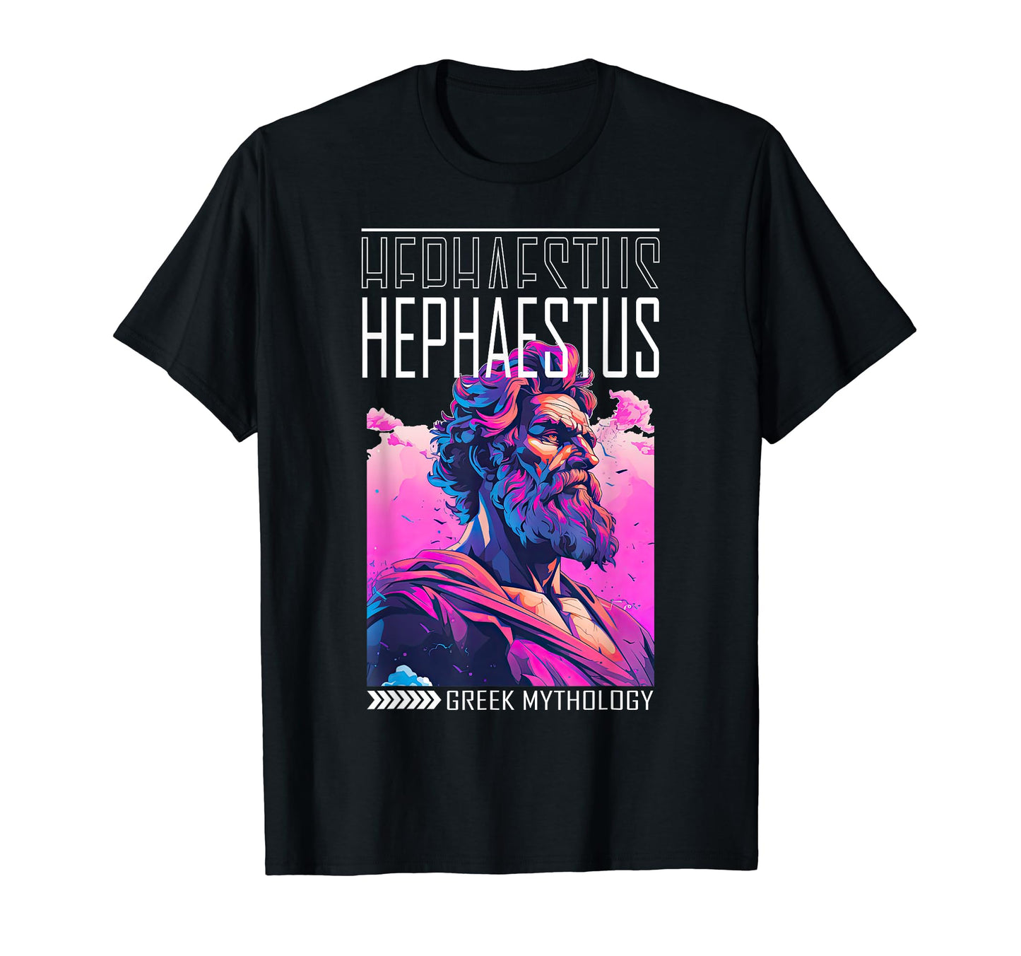 Greek God Hephaestus Statue T-Shirt - Fun Novelty Design Men Women - T-Shirt, Sweatshirt, Hoodie