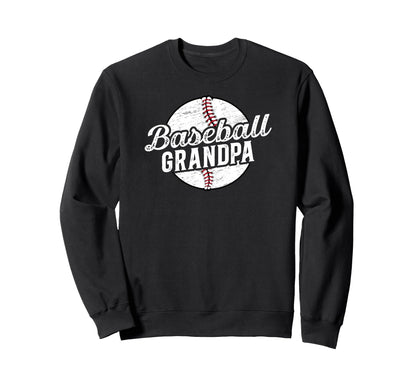 Baseball Grandpa Best Baseball Player Sweatshirt - Trendy Graphic Unisex - T-Shirt, Sweatshirt, Hoodie