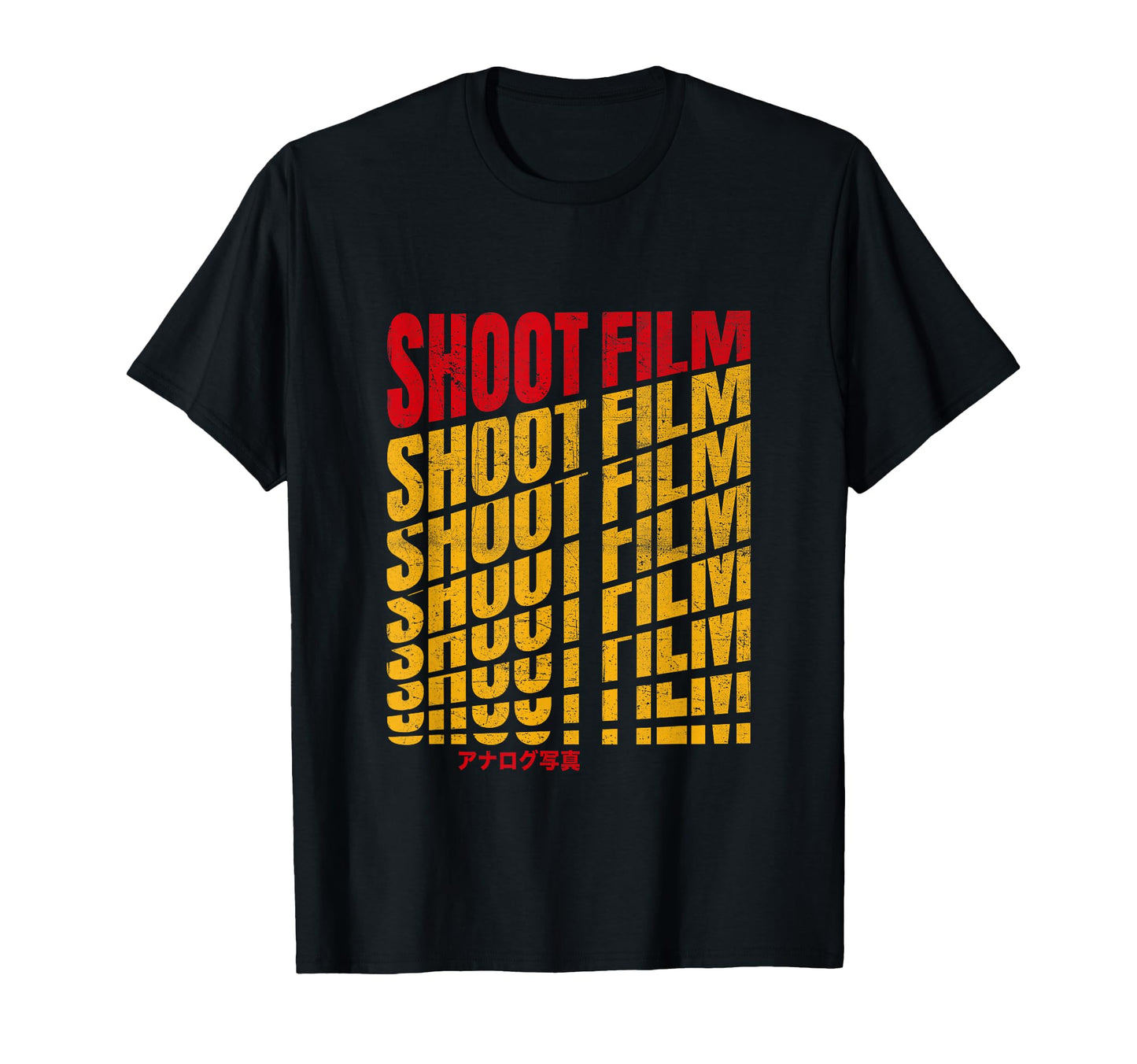 Shoot Film Analogue Film Camera Analog T-Shirt - Graphic Print Men Women - T-Shirt, Sweatshirt, Hoodie