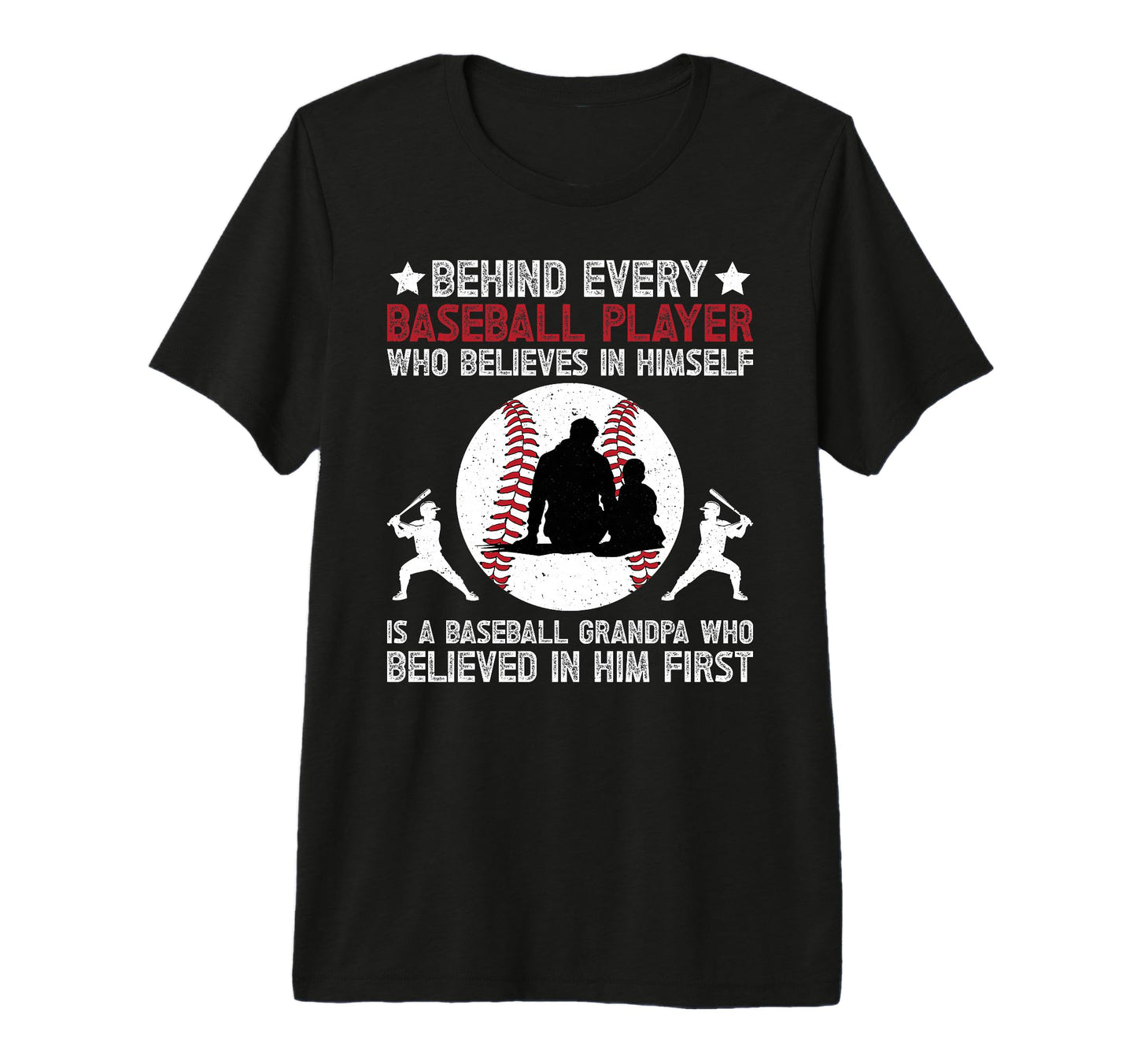 Mens Baseball Grandpa Proud Grandpa T-Shirt - Aesthetic Graphic Men Women - T-Shirt, Sweatshirt, Hoodie