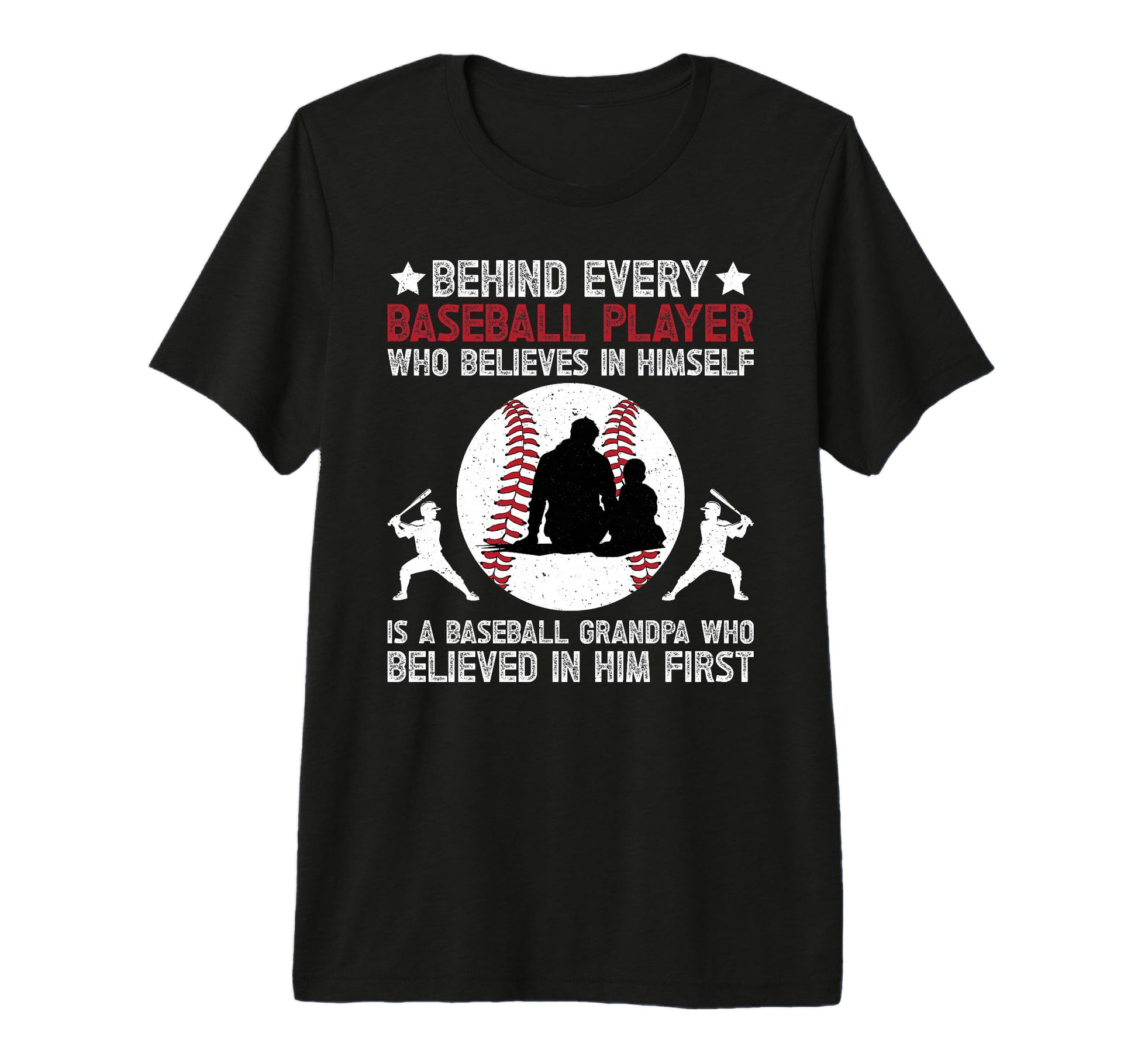Mens Baseball Grandpa Proud Grandpa T-Shirt - Aesthetic Graphic Men Women - T-Shirt, Sweatshirt, Hoodie