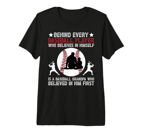 Mens Baseball Grandpa Proud Grandpa T-Shirt - Aesthetic Graphic Men Women - T-Shirt, Sweatshirt, Hoodie