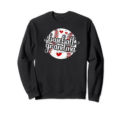 Baseball Grandma Best Grandma Sweatshirt - Custom Art Print Men Women - T-Shirt, Sweatshirt, Hoodie