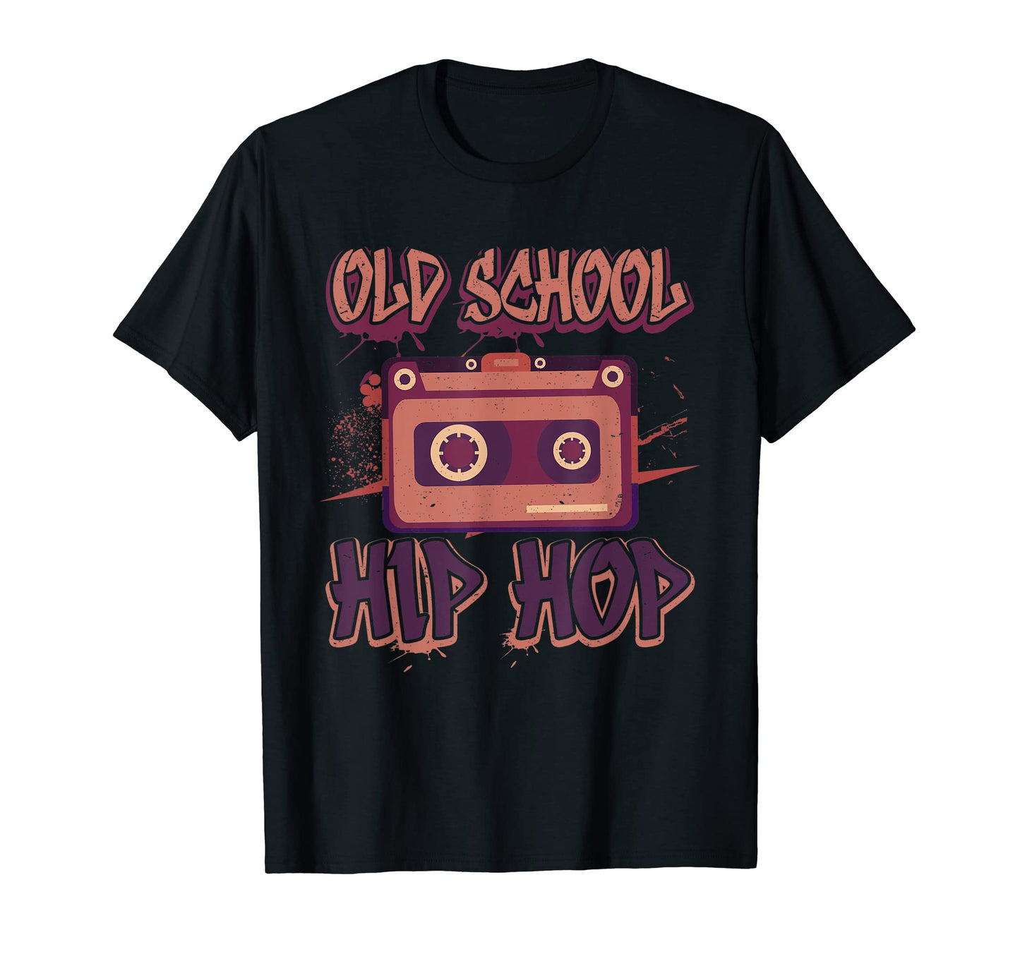 Old School Hip Hop 80S 90S Graffiti T-Shirt - Aesthetic Graphic for Adults - T-Shirt, Sweatshirt, Hoodie