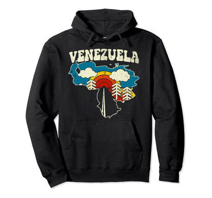 Venezuela Venezuelan Country Rainbow Hoodie - Custom Art Print for Adults - T-Shirt, Sweatshirt, Hoodie