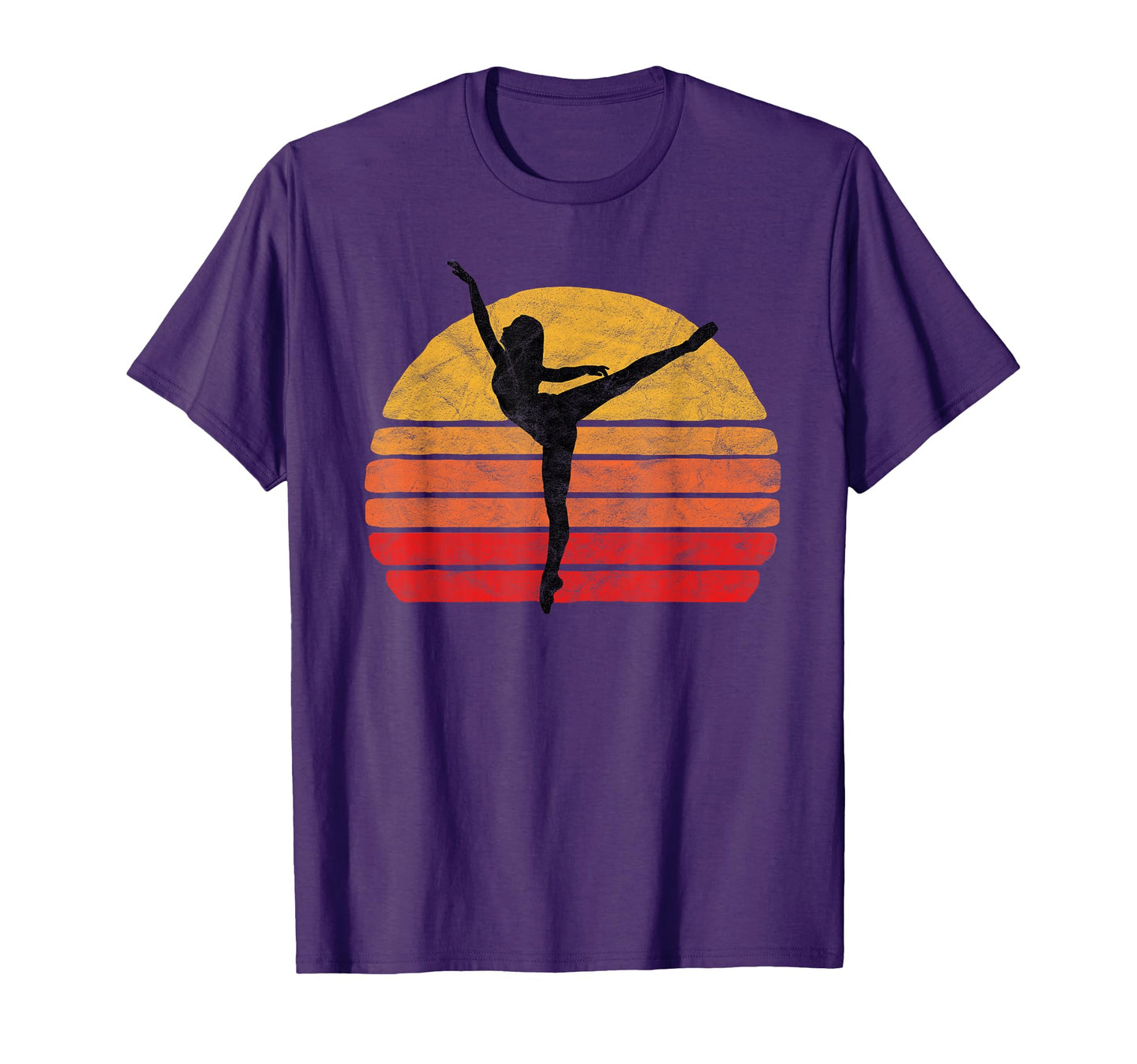 Pench Dancer En Pointe Sun 80S Ballet T-Shirt - Trendy Graphic for Adults - T-Shirt, Sweatshirt, Hoodie