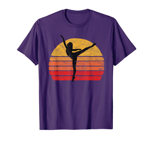 Pench Dancer En Pointe Sun 80S Ballet T-Shirt - Trendy Graphic for Adults - T-Shirt, Sweatshirt, Hoodie