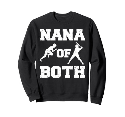 Nana Both Funny Track And Field And Sweatshirt - Aesthetic Graphic Unisex - T-Shirt, Sweatshirt, Hoodie