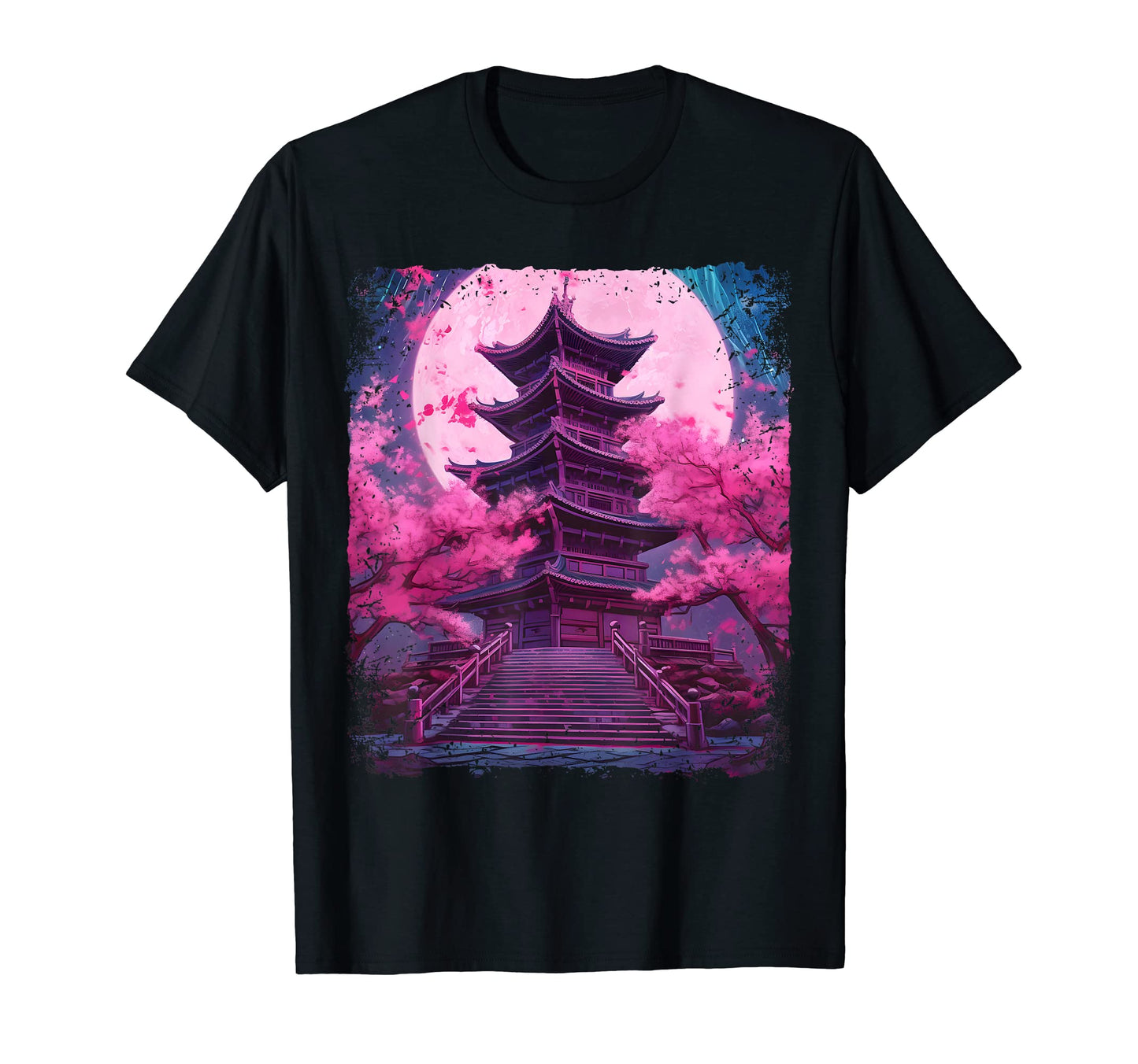 Aesthetic Cherry Blossom Sakura Tree T-Shirt - Fun Novelty Design Unisex - T-Shirt, Sweatshirt, Hoodie