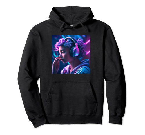 Anime Gamer Music Vaporwave Aesthetic Hoodie - Novelty Apparel Unisex - T-Shirt, Sweatshirt, Hoodie