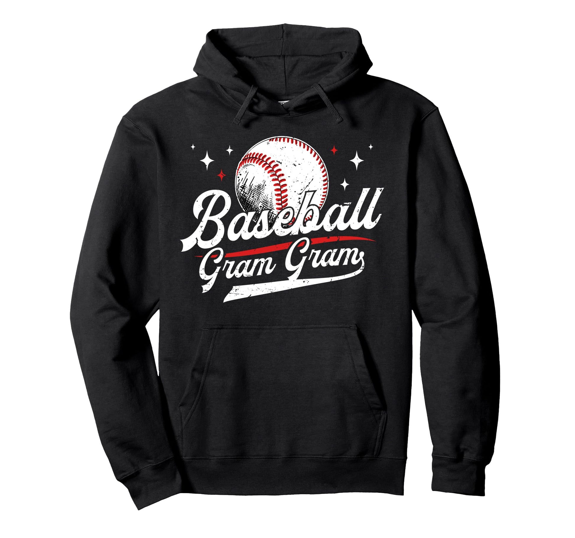 Baseball Gram Gram Baseball Player Gram Hoodie - Custom Art Print Unisex - T-Shirt, Sweatshirt, Hoodie