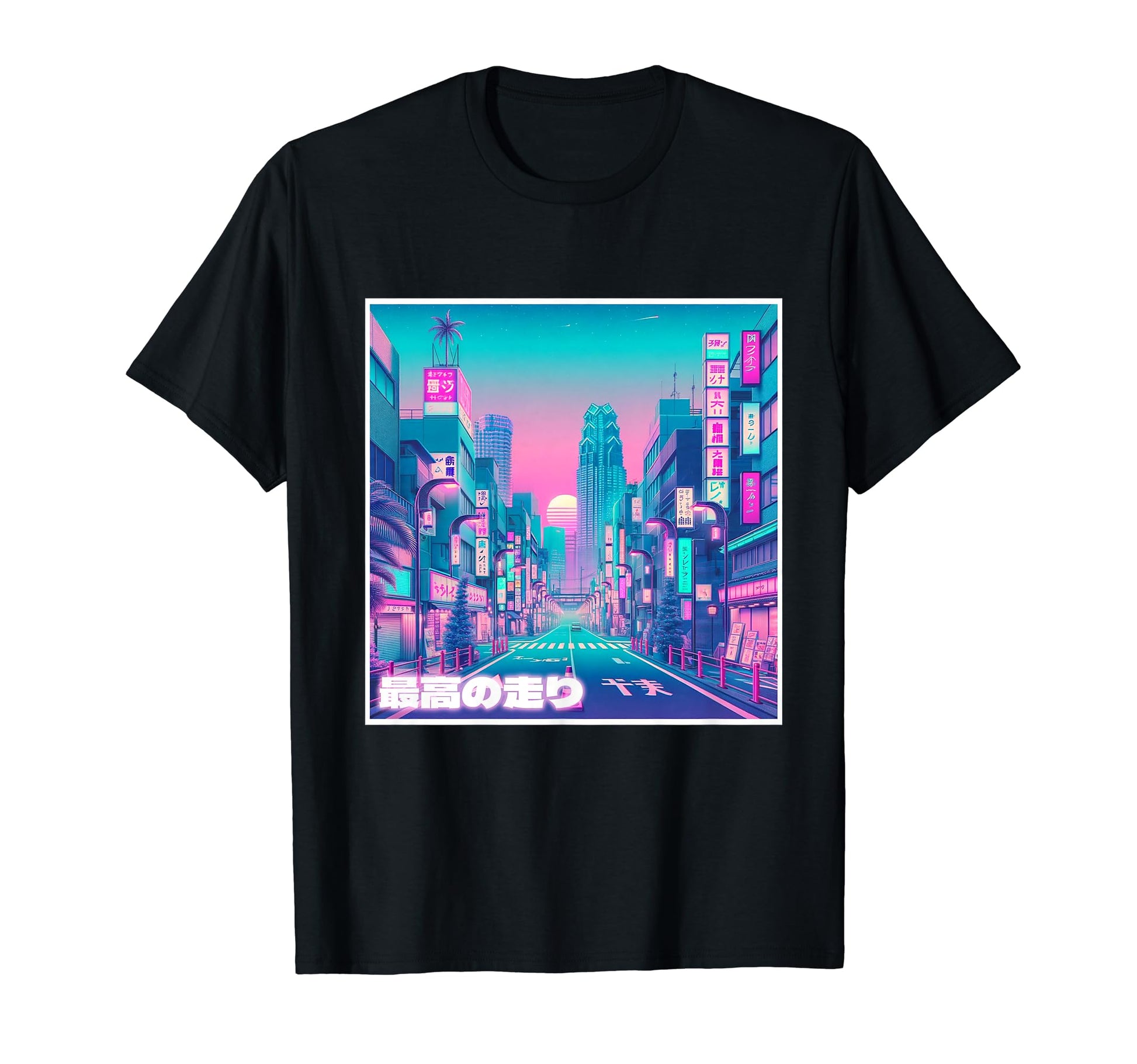 Tokyo Street Japanese Vaporwave Aesthetic T-Shirt - Trendy Graphic Unisex - T-Shirt, Sweatshirt, Hoodie