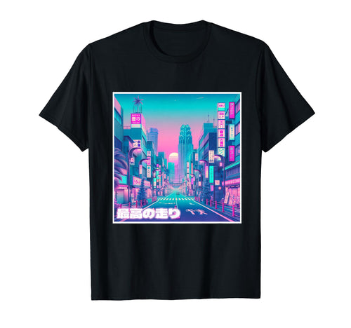 Tokyo Street Japanese Vaporwave Aesthetic T-Shirt - Trendy Graphic Unisex - T-Shirt, Sweatshirt, Hoodie