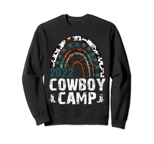Cowboy Camp Horse Riding Womens Sweatshirt - Graphic Print Men Women - T-Shirt, Sweatshirt, Hoodie