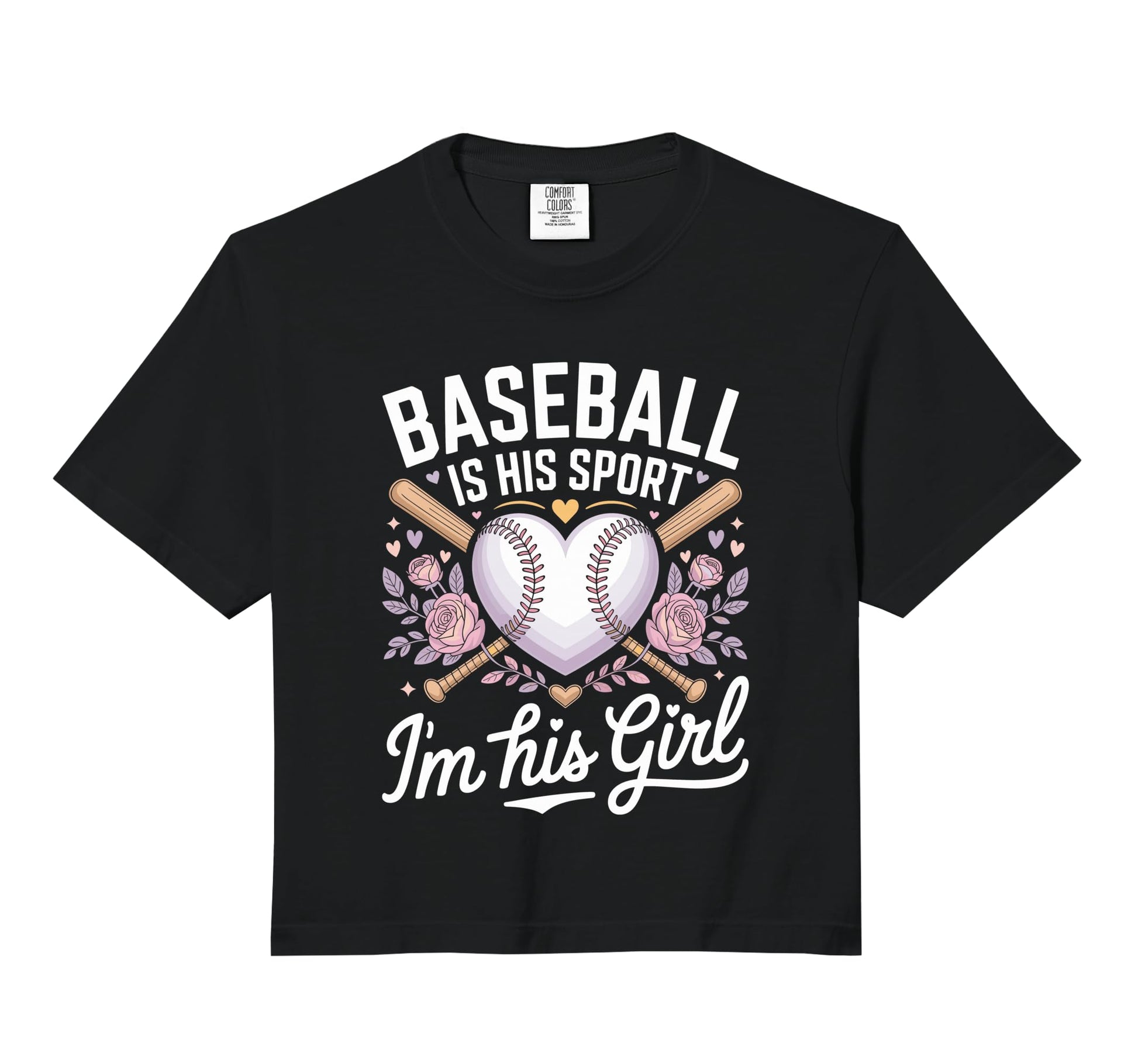 Baseball Is His Sport Im His Baseball Sweatshirt - Custom Art Print Unisex - T-Shirt, Sweatshirt, Hoodie