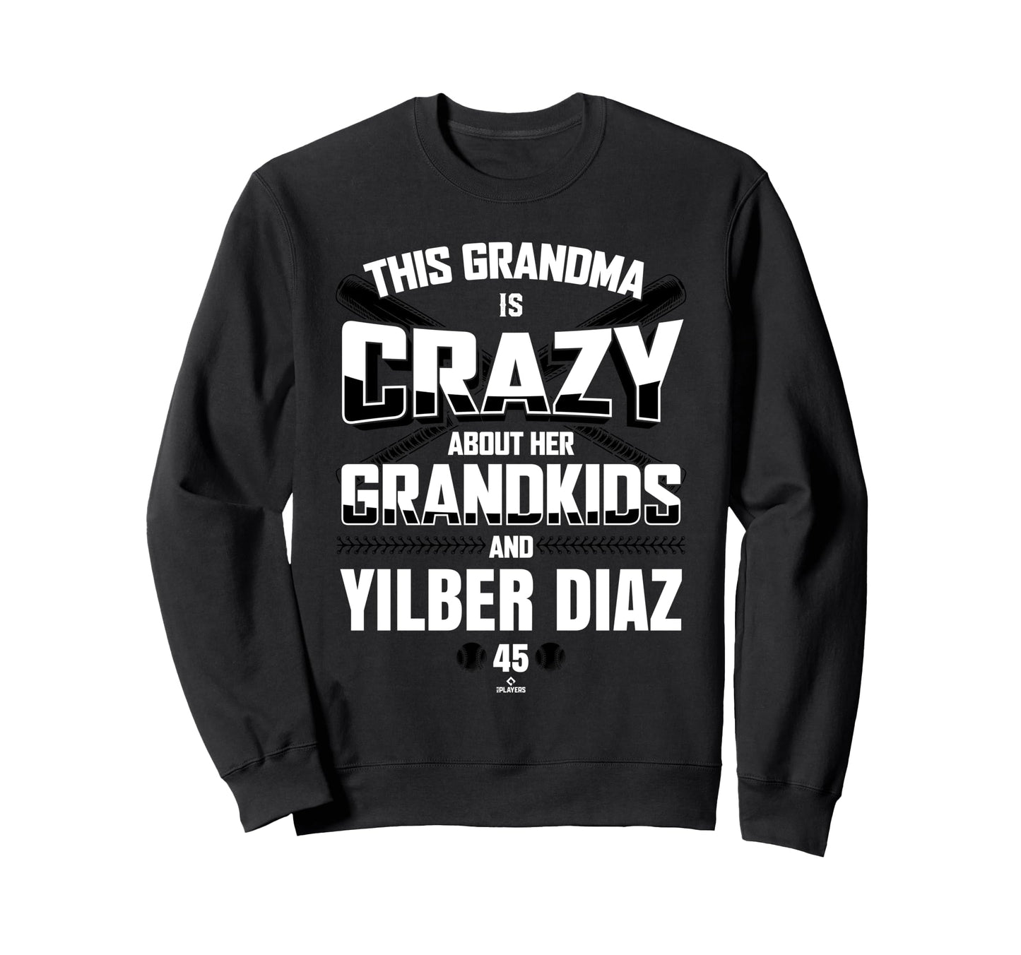 Grandma Crazy Yilber Diaz Sweatshirt - Casual Everyday Wear for Adults - T-Shirt, Sweatshirt, Hoodie
