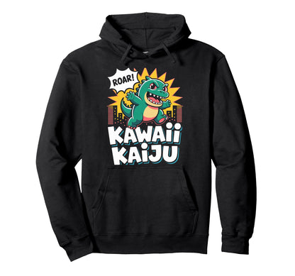 Kawaii Kaiju Pop Culture Japanese Hoodie - Novelty Apparel Men Women - T-Shirt, Sweatshirt, Hoodie