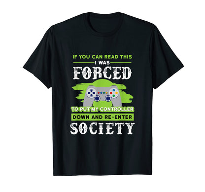 Funny Husband Dad Father Gamer T-Shirt - Fun Novelty Design for Adults - T-Shirt, Sweatshirt, Hoodie