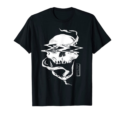 Edgy Skull Game Over Vaporwave Aesthetic T-Shirt - Streetwear Style Unisex - T-Shirt, Sweatshirt, Hoodie