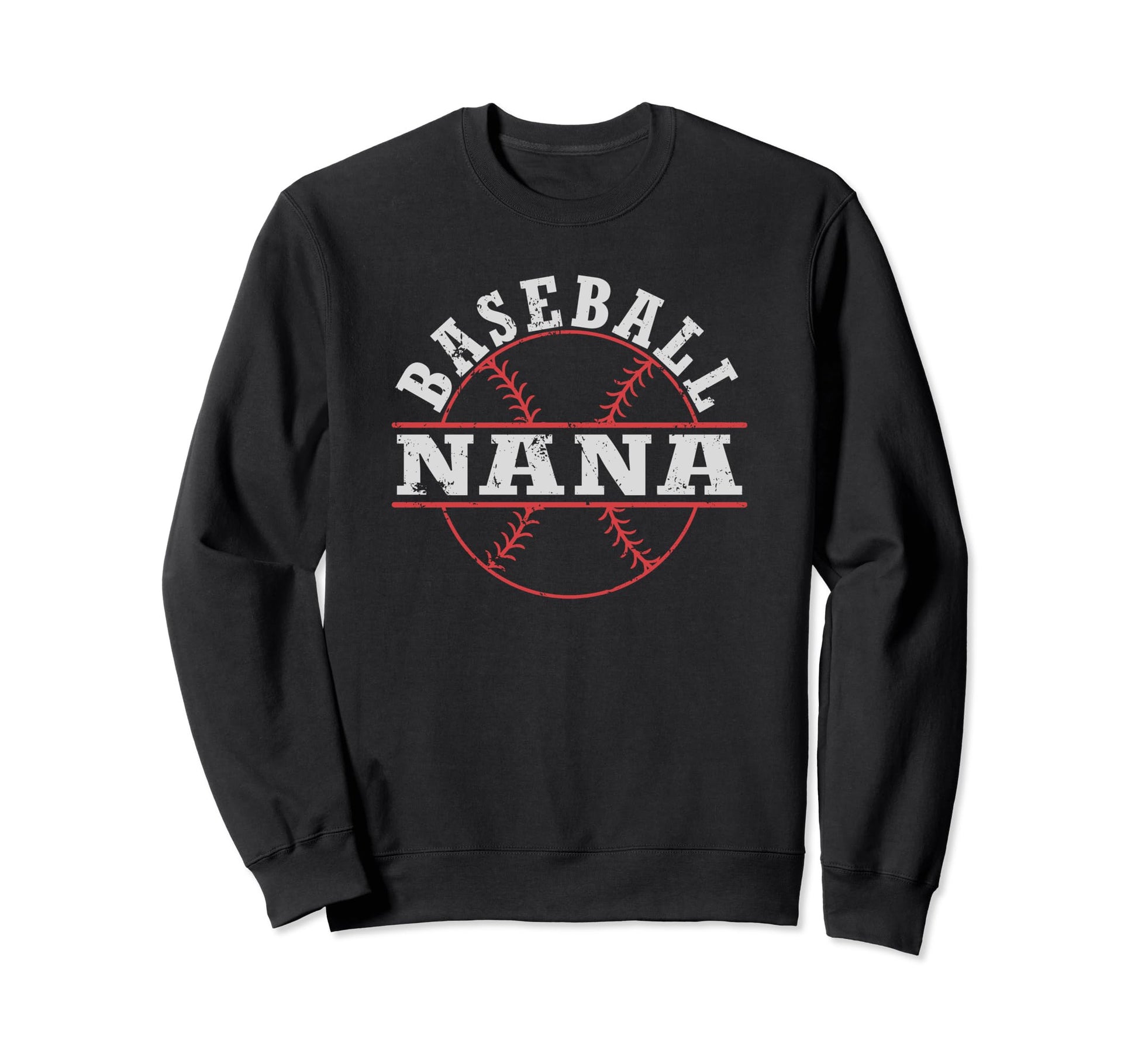 Baseball Nana Sweatshirt - Custom Art Print Men Women - T-Shirt, Sweatshirt, Hoodie