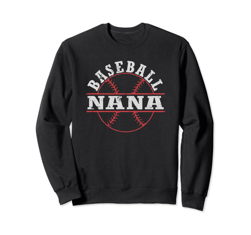 Baseball Nana Sweatshirt - Custom Art Print Men Women - T-Shirt, Sweatshirt, Hoodie