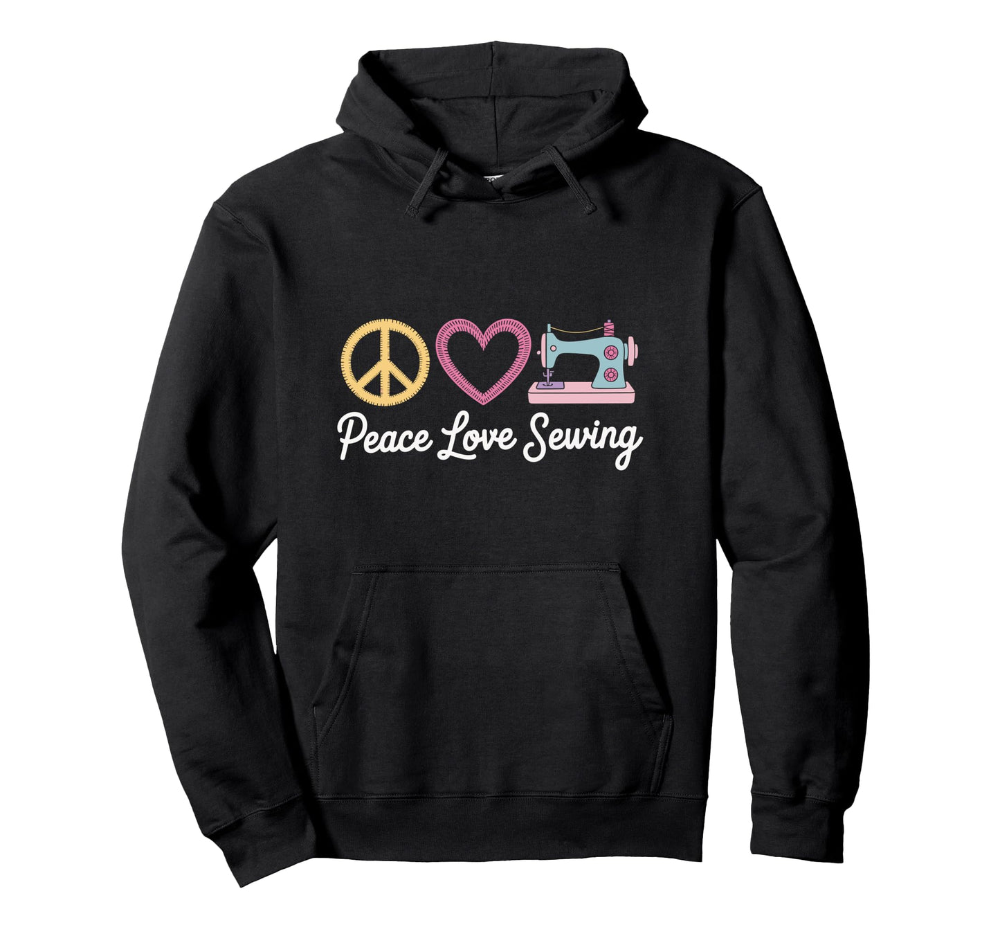 Funny Sewing Sewer Sewing Machine T-Shirt - Minimalist Print Unisex - T-Shirt, Sweatshirt, Hoodie