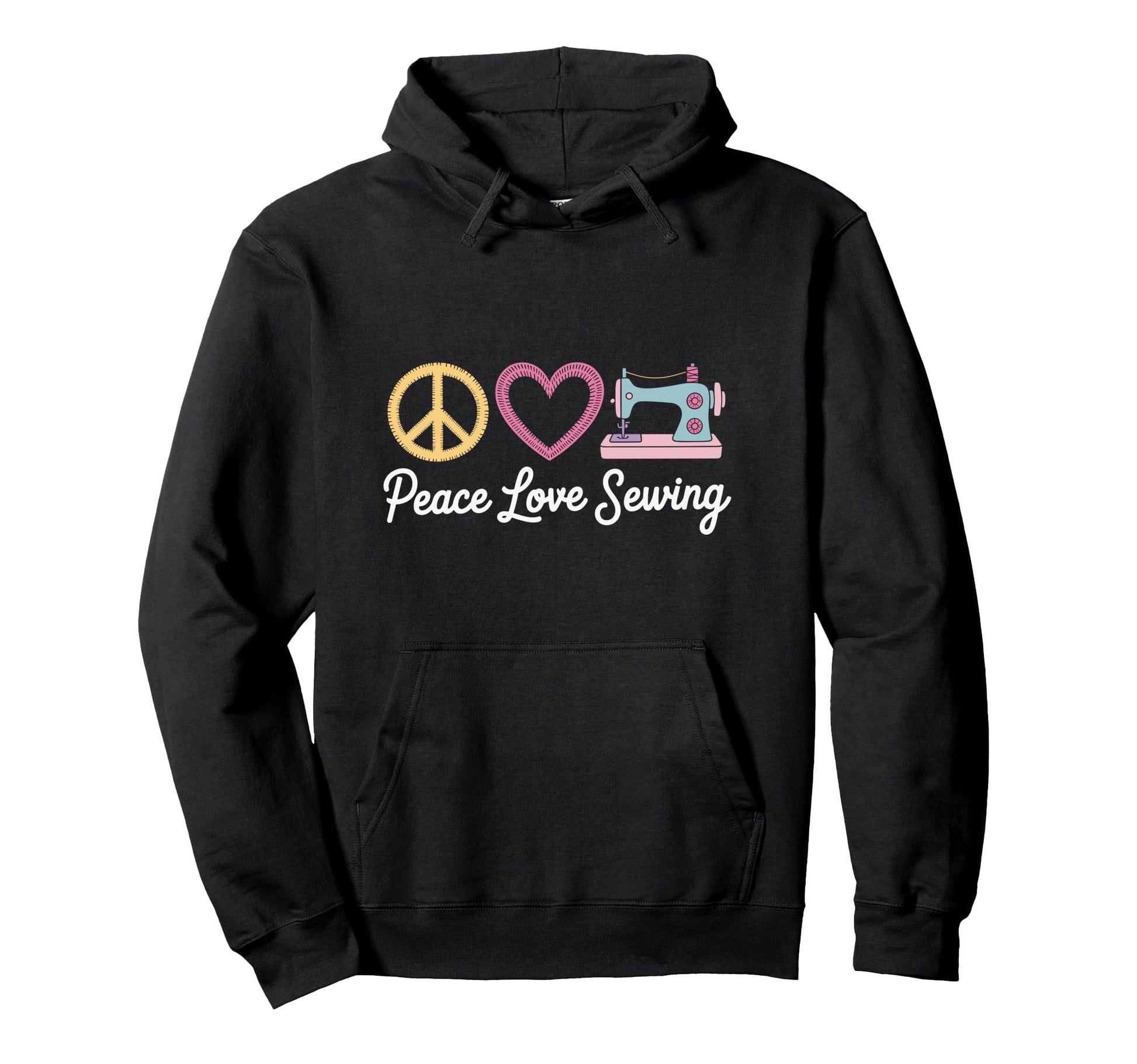 Funny Sewing Sewer Sewing Machine T-Shirt - Minimalist Print Unisex - T-Shirt, Sweatshirt, Hoodie