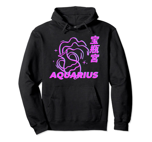 Japan Aesthetic Astrology Vaporwave Hoodie - Unique Graphic Men Women - T-Shirt, Sweatshirt, Hoodie
