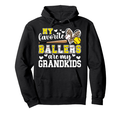 My Grandkids Baseball Softball Gigi Hoodie - Minimalist Print for Adults - T-Shirt, Sweatshirt, Hoodie