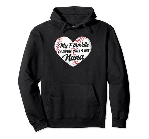 Baseball My Favorite Player Calls Me Hoodie - Minimalist Print Men Women - T-Shirt, Sweatshirt, Hoodie