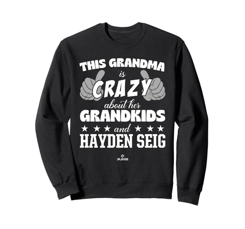 Grandma Crazy Hayden Seig Prospect Sweatshirt - Unique Graphic for Adults - T-Shirt, Sweatshirt, Hoodie