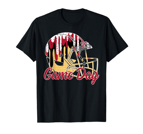 Football Drip Game Day Sports Football T-Shirt - Fun Novelty Design Unisex - T-Shirt, Sweatshirt, Hoodie